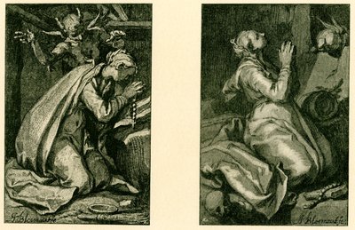 Pyhät katuvaiset tekijältä Abraham Bloemaert