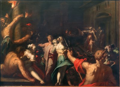 Judith näyttää Holofernesin päätä tekijältä Abraham Bloemaert
