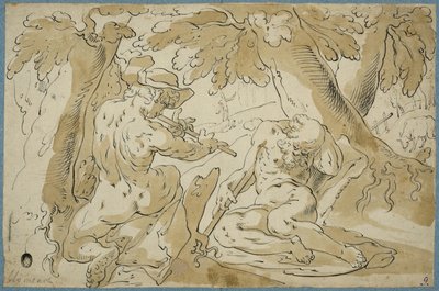 Merkurius ja Argos tekijältä Abraham Bloemaert