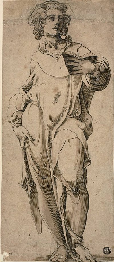 Pyhä Johannes evankelista tekijältä Abraham Bloemaert