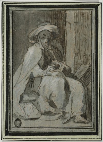Pyhä Johannes Lykopolislainen tekijältä Abraham Bloemaert
