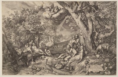 Kultainen aikakausi tekijältä Abraham Bloemaert