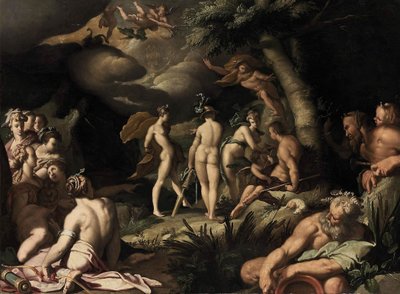 Pariisin tuomio tekijältä Abraham Bloemaert