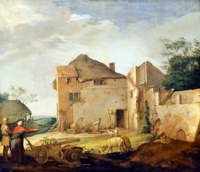 Tuhlaajapoika sikalaumana tekijältä Abraham Bloemaert