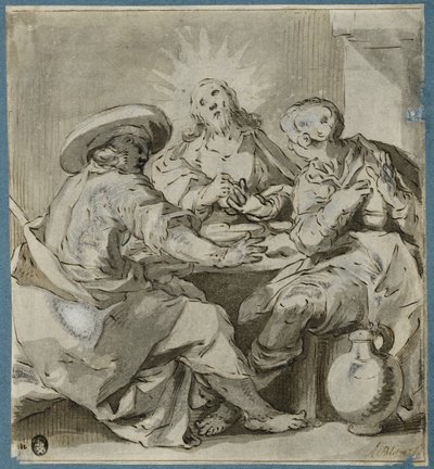 Ehtoollinen Emmauksessa tekijältä Abraham Bloemaert
