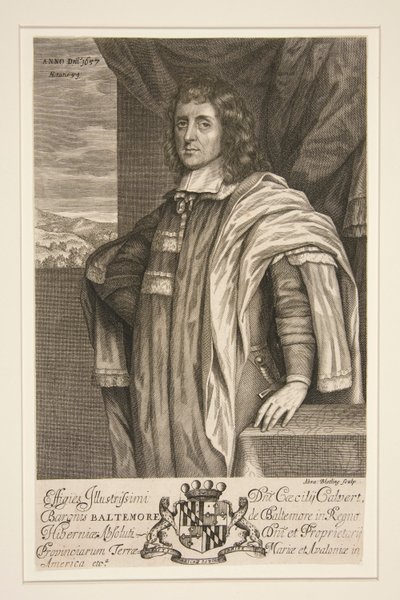 Cecilius Calvert, Baltimoren toinen paroni tekijältä Abraham Blooteling
