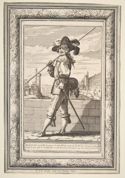 Piqueman, 1632. tekijältä Abraham Bosse