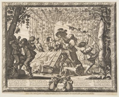 Syksy Syksy, n. 1637. tekijältä Abraham Bosse
