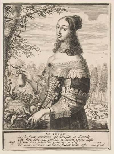 Maa, 1630. tekijältä Abraham Bosse