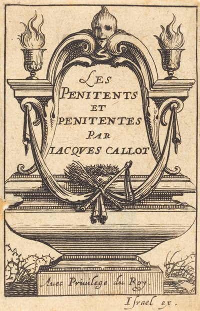 Callotin "The Penitents" -elokuva tekijältä Abraham Bosse