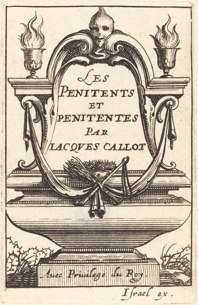 Callotin "The Penitents" -elokuva tekijältä Abraham Bosse