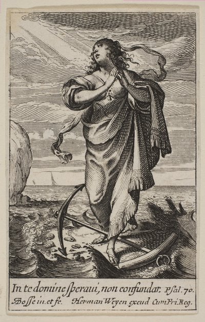 Toivo, 1636. tekijältä Abraham Bosse