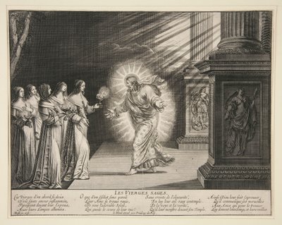 The Wise Virgins: The Foolish Virgins (6/7 sarjan vedosta) tekijältä Abraham Bosse