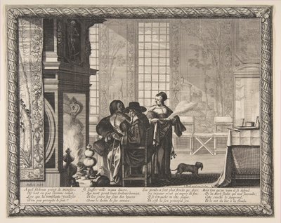 Vanhuus, 1636. tekijältä Abraham Bosse