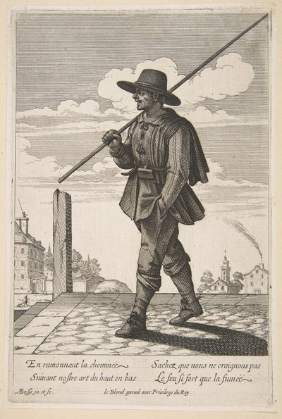 Nuohooja, 1600-luvun puolivälistä loppupuolelle. tekijältä Abraham Bosse