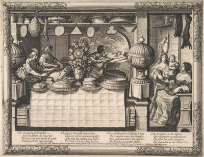 Konditori, 1632-35. tekijältä Abraham Bosse