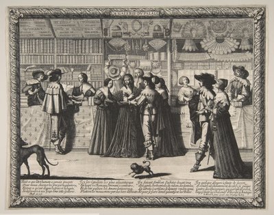 Oikeuspalatsin galleria, n. 1638. tekijältä Abraham Bosse