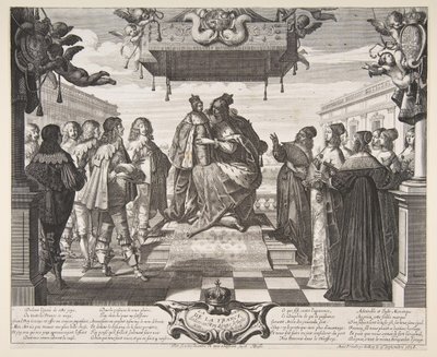 Ranskan ilo, 1638. tekijältä Abraham Bosse