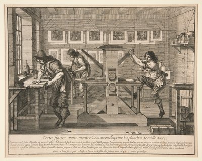 The Printers in their Workroom, de la sèrie d