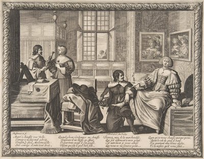 Suuttaja, 1632-33. tekijältä Abraham Bosse