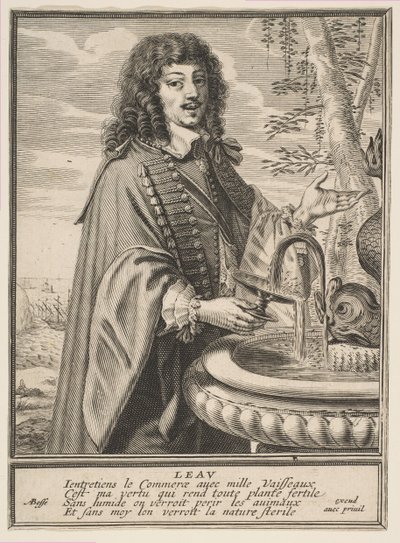 Vesi, n. 1630. tekijältä Abraham Bosse