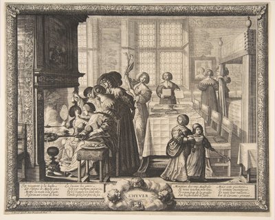 Talvi, n. 1637. tekijältä Abraham Bosse