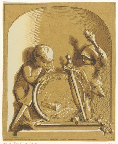 Allegoria kahdella putilla tekijältä Abraham Delfos