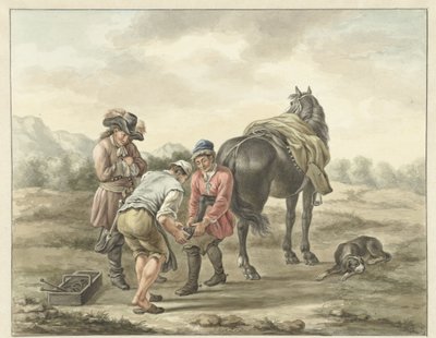 Farrier maisemassa tekijältä Abraham Delfos