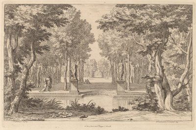 Kaksi patsasta tekijältä Abraham Genoels II after Adam Frans van der Meulen
