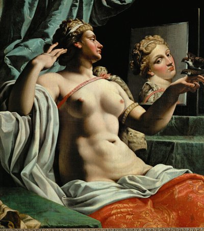 Lascivia (öljy kankaalle) tekijältä Abraham Janssens