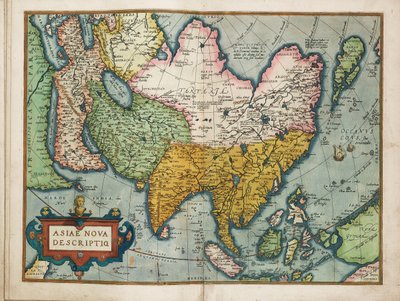 Uusi kuvaus Aasiasta tekijältä Abraham Ortelius
