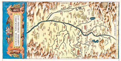 Auvergne, Ranska tekijältä Abraham Ortelius