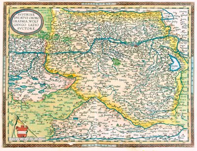 Itä-Itävalta tekijältä Abraham Ortelius