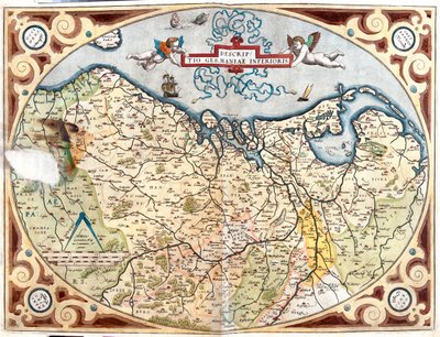 Ranska (Alue: Ile-de-France, Champagne-Ardenne, Lothringen), Belgia, Alankomaat, Saksa (osavaltio: Ala-Saksi, Nordrhein-Westfalen, Rheinland-Pfalz, Saarland), Luxemburg, Hollanti, Saksa (osavaltio: Niedersachsen, Nordrhein-Westfalen, Rheinland-Pfalz, Saarl tekijältä Abraham Ortelius