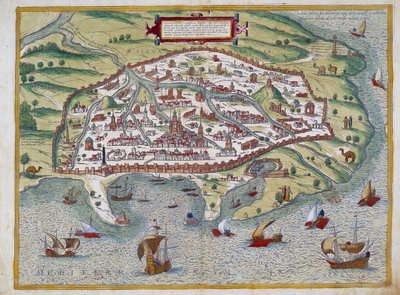 Aleksandrian kartta - kirjoittanut Abraham Ortelius, Antwerpen tekijältä Abraham Ortelius