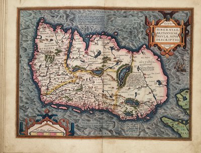 Uusi kuvaus Irlannista, Brittein saarista tekijältä Abraham Ortelius