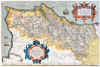 Portugali tekijältä Abraham Ortelius