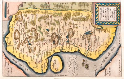 Schleswig-Holstein, Saksa tekijältä Abraham Ortelius