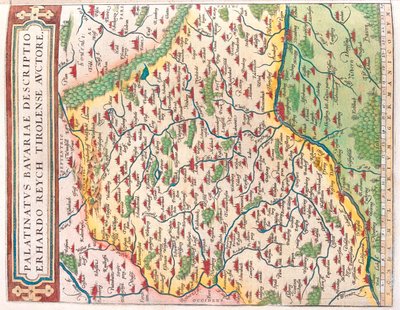 Valtio: Baijeri, Saksa tekijältä Abraham Ortelius