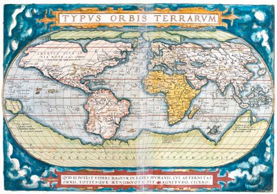 Maailma tekijältä Abraham Ortelius