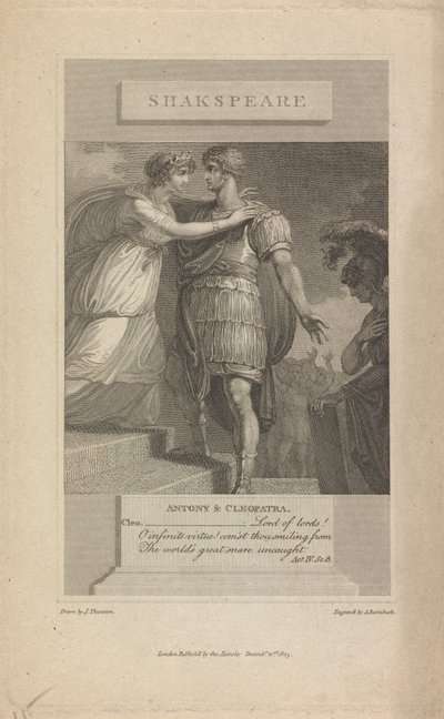 Antonius ja Kleopatra Act IV Sc. 8 tekijältä Abraham Raimbach