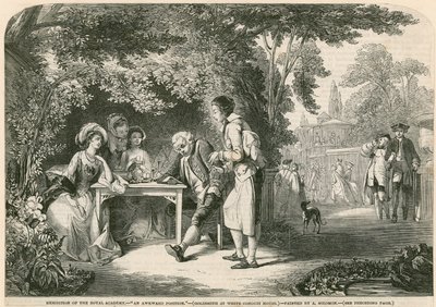 Goldsmith White Conduit Housessa, Islingtonissa, Lontoossa tekijältä Abraham Solomon