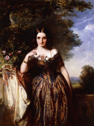Rouva J. Hardcastlen muotokuva, os. Anne Capper tekijältä Abraham Solomon