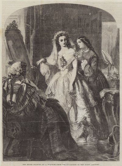 Morsian (kaiverrus) tekijältä Abraham Solomon