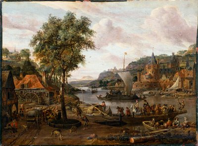 Purjeveneet, 1600-luvun tai 1700-luvun alku tekijältä Abraham Storck