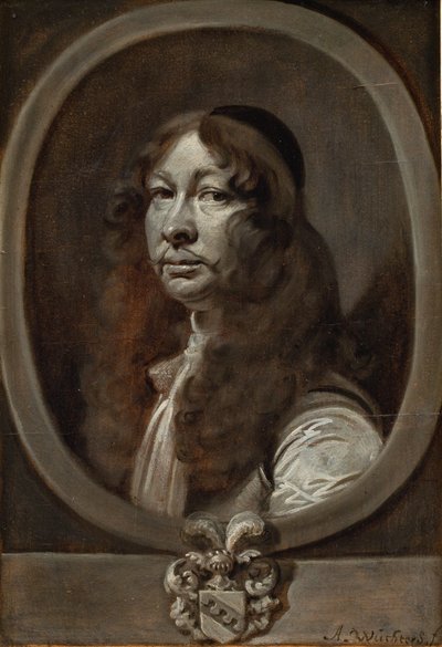 Heinrich von Delwig, ruotsalainen eversti tekijältä Abraham Wuchters