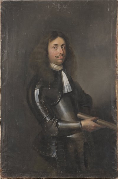 Philippe Florian de Palatinat Soulzbach, marechal keisarillinen - Pfalz-Sulzbachin kreivi Philip Florinuksen muotokuva (1630-1703), Wuchters, Abraham (1610-1682). Öljy kankaalle. Mitat: 118 x 81 cm. Tukholman kansallismuseo tekijältä Abraham Wuchters