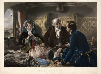 The Return (First Class), pub. 1857 tekijältä Abraham after Solomon