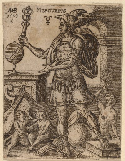 Merkurius tekijältä Abraham de Bruyn