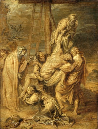 "The Deposition", 1620-1676 tekijältä Abraham van Diepenbeck